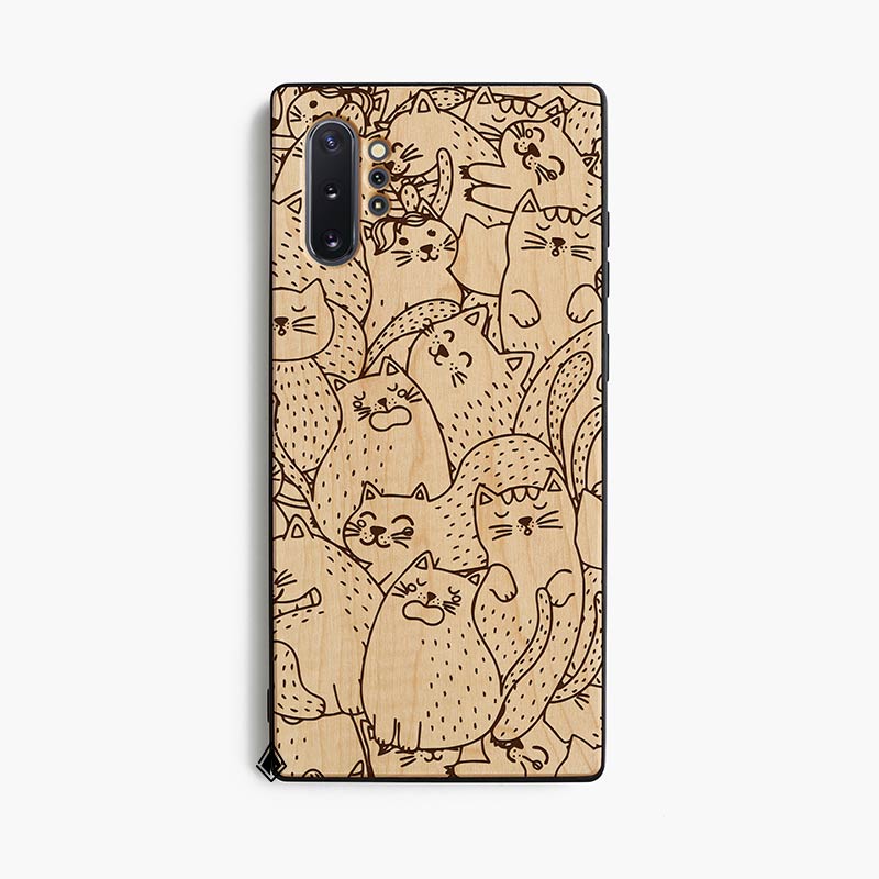 Samsung Note 10 Plus Wooden Case