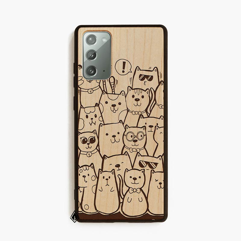 Samsung Note 20 Wooden Case