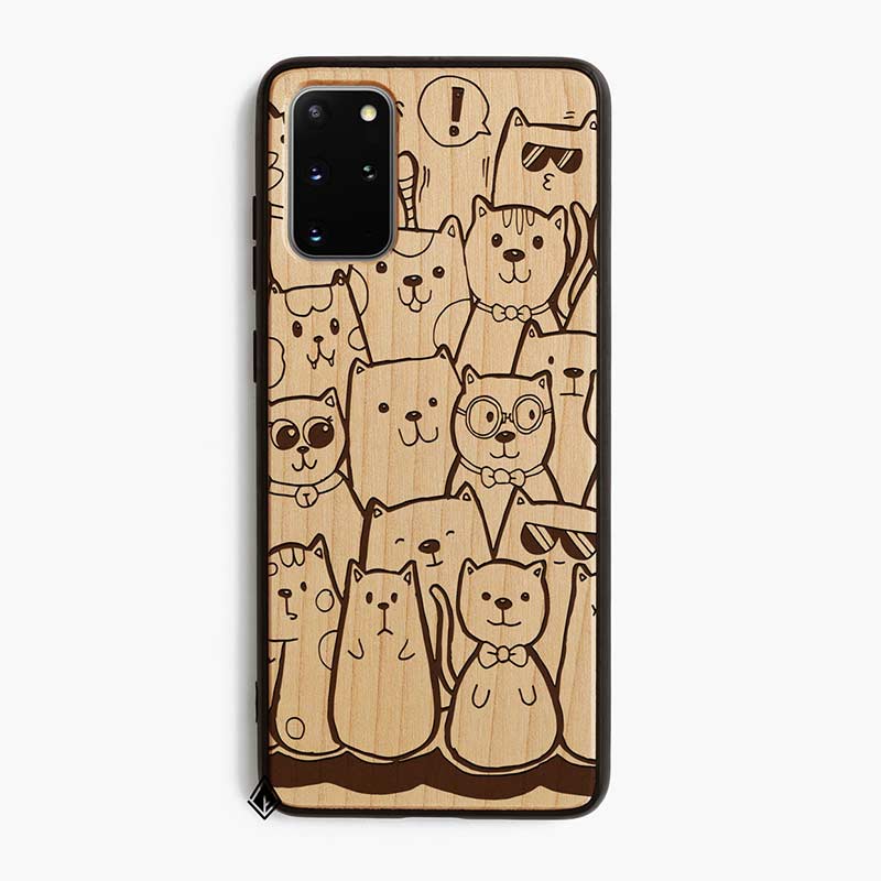 Samsung S20 Wooden Case