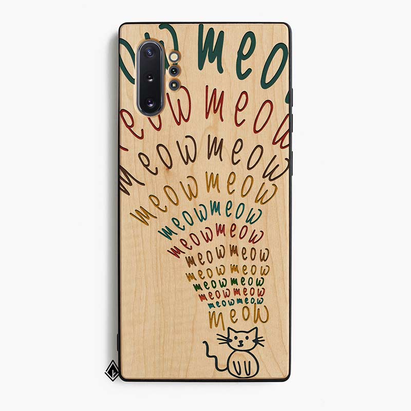 Samsung Note 10 Plus Wooden Case