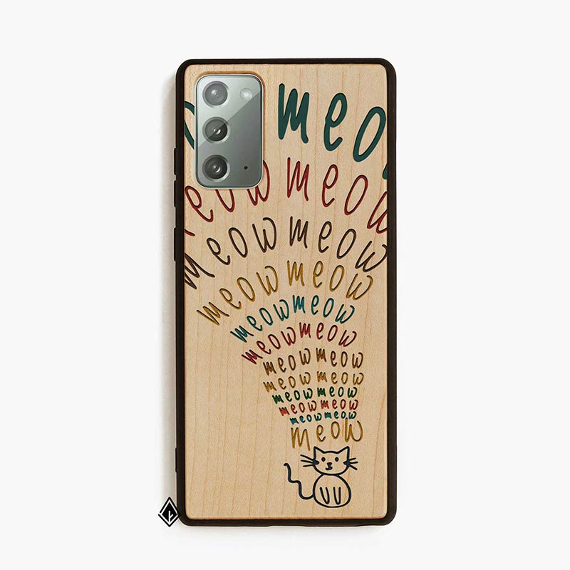 Samsung Note 20 Wooden Case