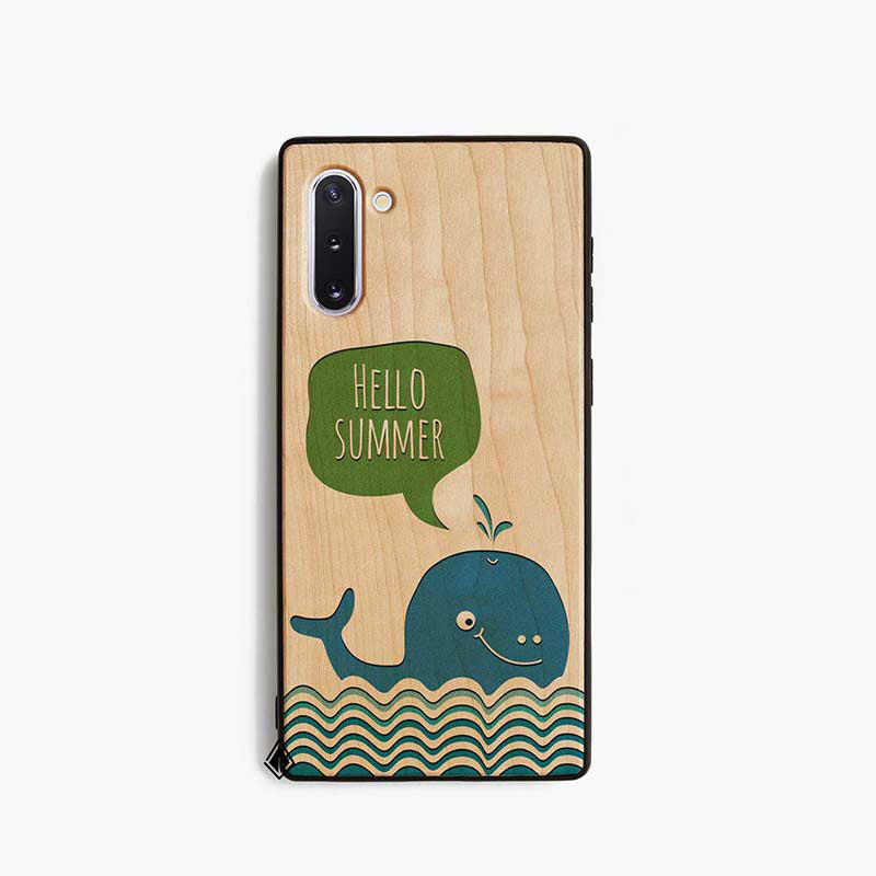 Samsung Note 10 Wooden Case