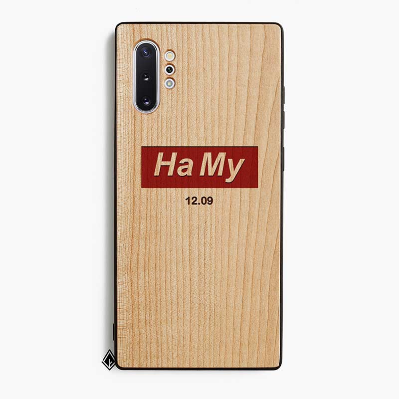 Samsung Note 10 Plus Wooden Case