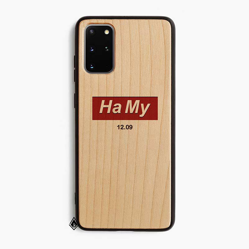 Samsung S20 Wooden Case