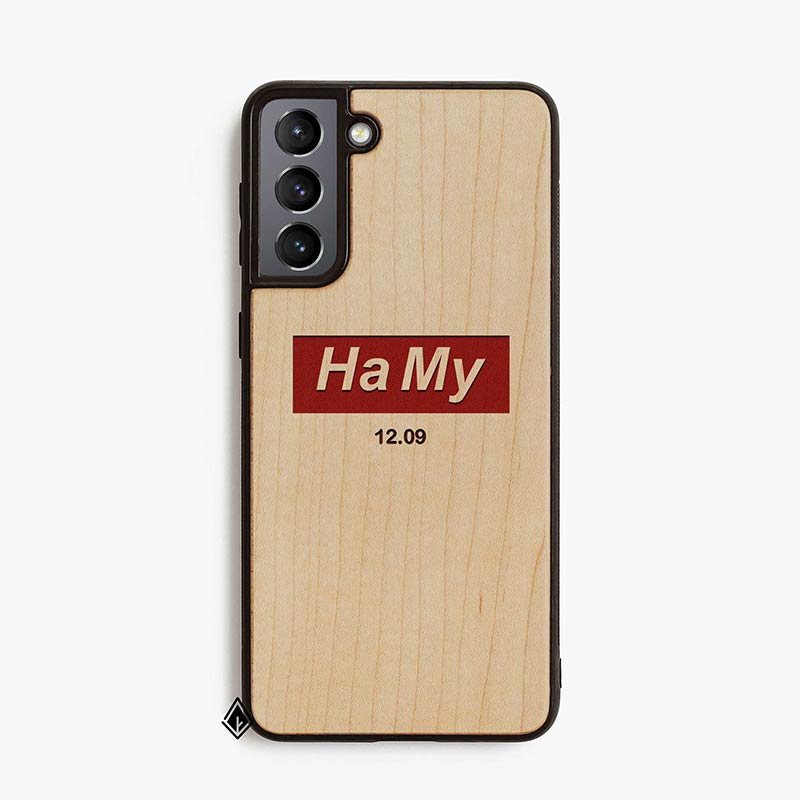 Samsung S21 Wooden Case