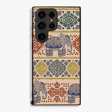 Colorful Brocade Elephant