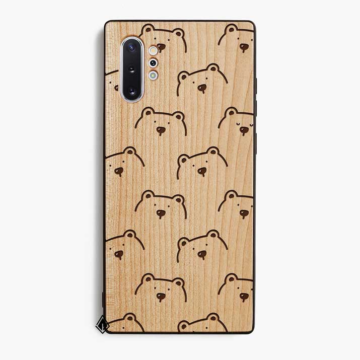 Samsung Note 10 Plus Wooden Case