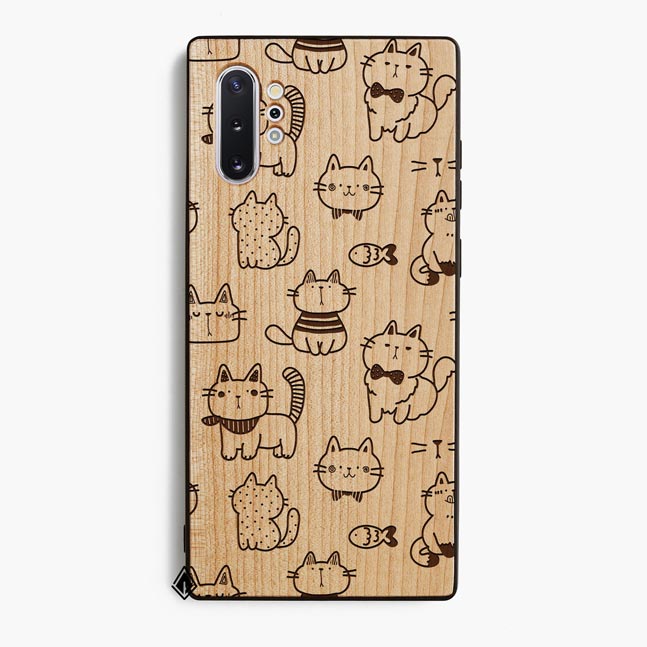 Samsung Note 10 Plus Wooden Case