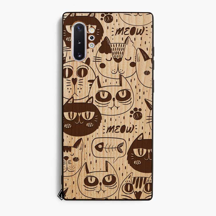 Samsung Note 10 Plus Wooden Case