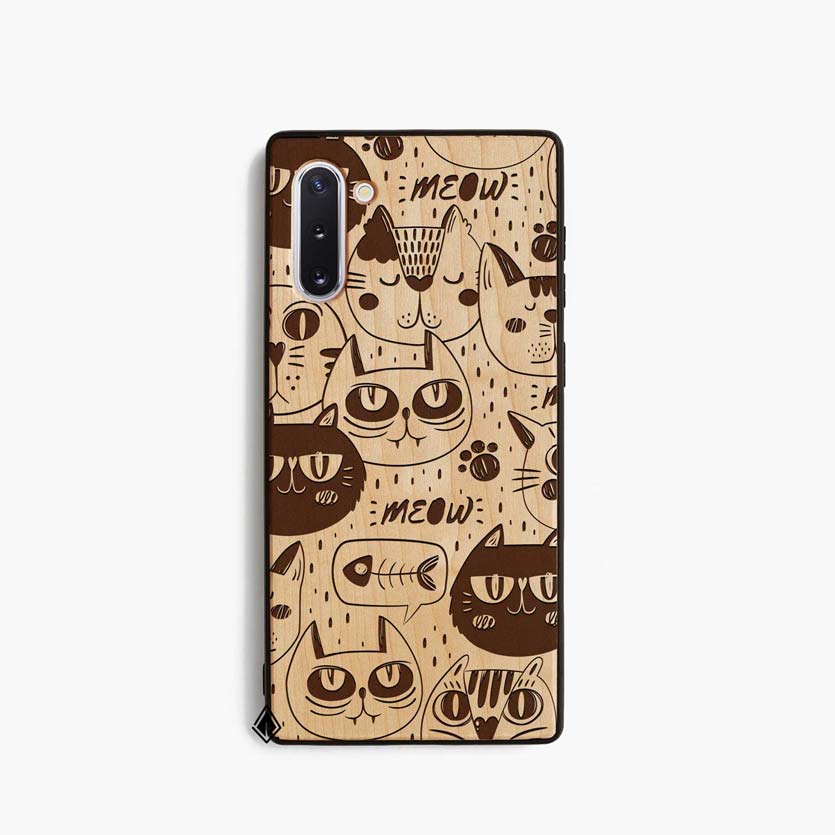 Samsung Note 10 Wooden Case