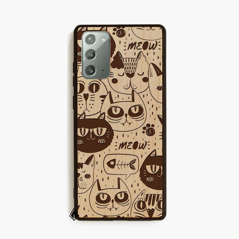 Samsung Note 20 Wooden Case