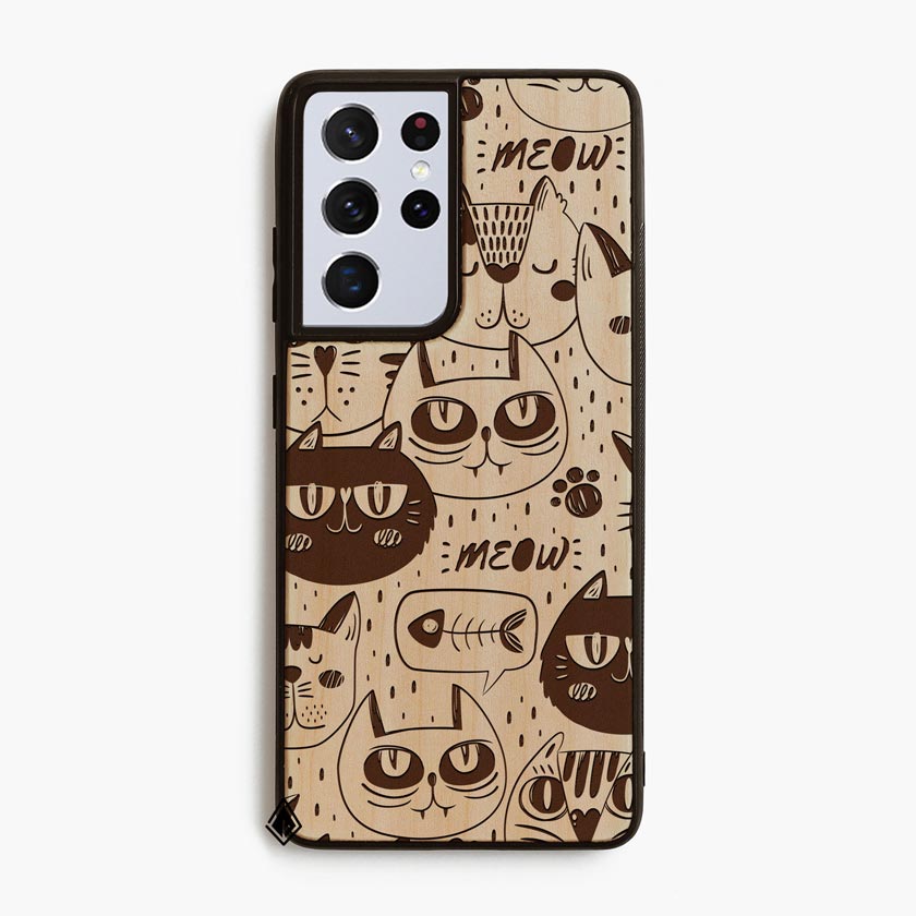 Samsung S21 Ultra Wooden Case