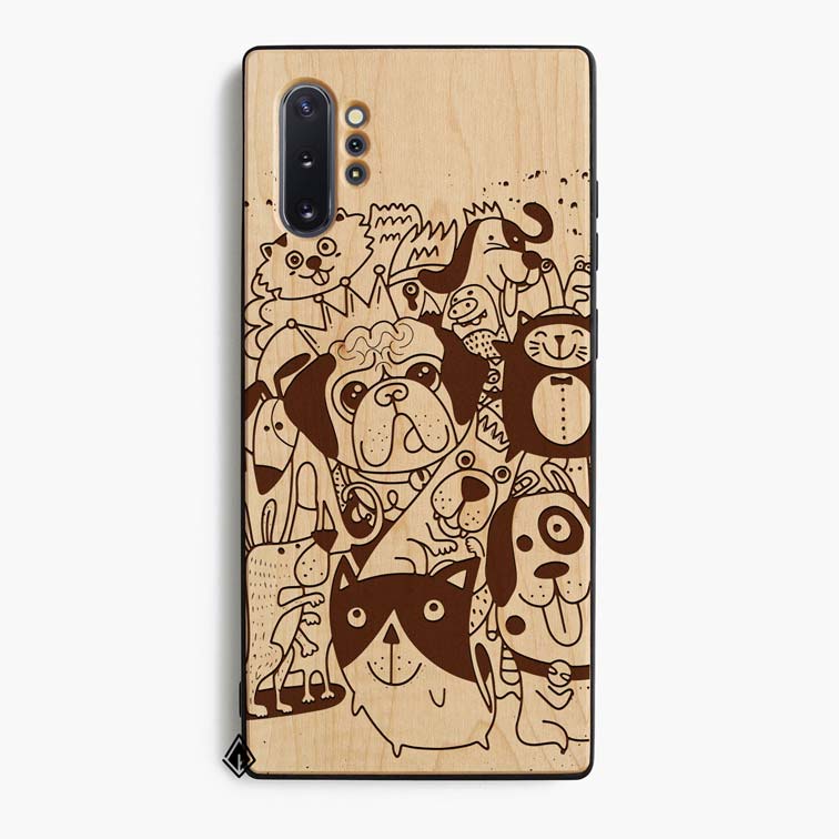 Samsung Note 10 Plus Wooden Case