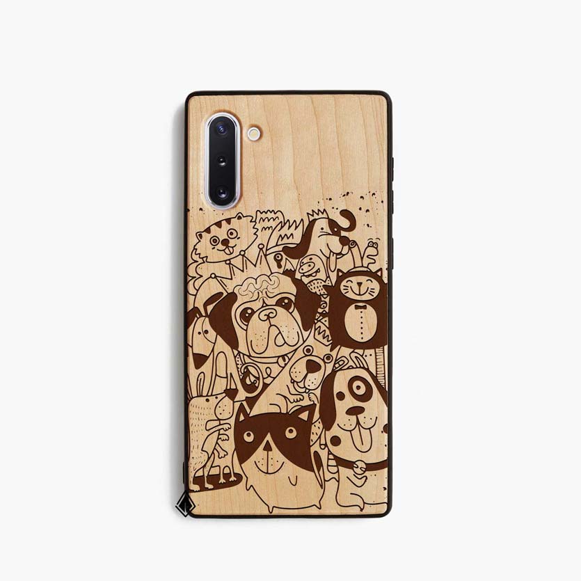 Samsung Note 10 Wooden Case