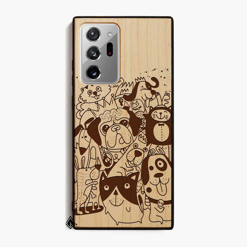 Samsung Note 20 Wooden Case