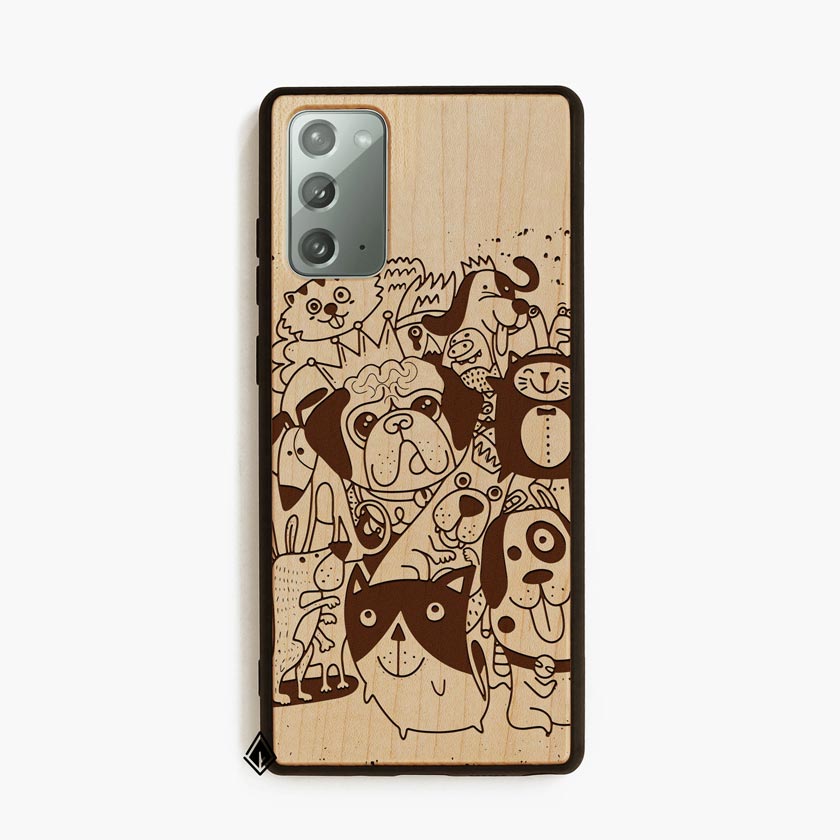 Samsung Note 20 Wooden Case