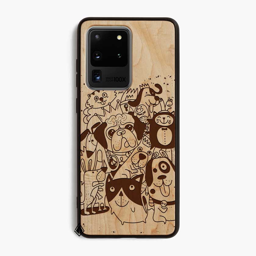 Samsung S20 Ultra Wooden Case