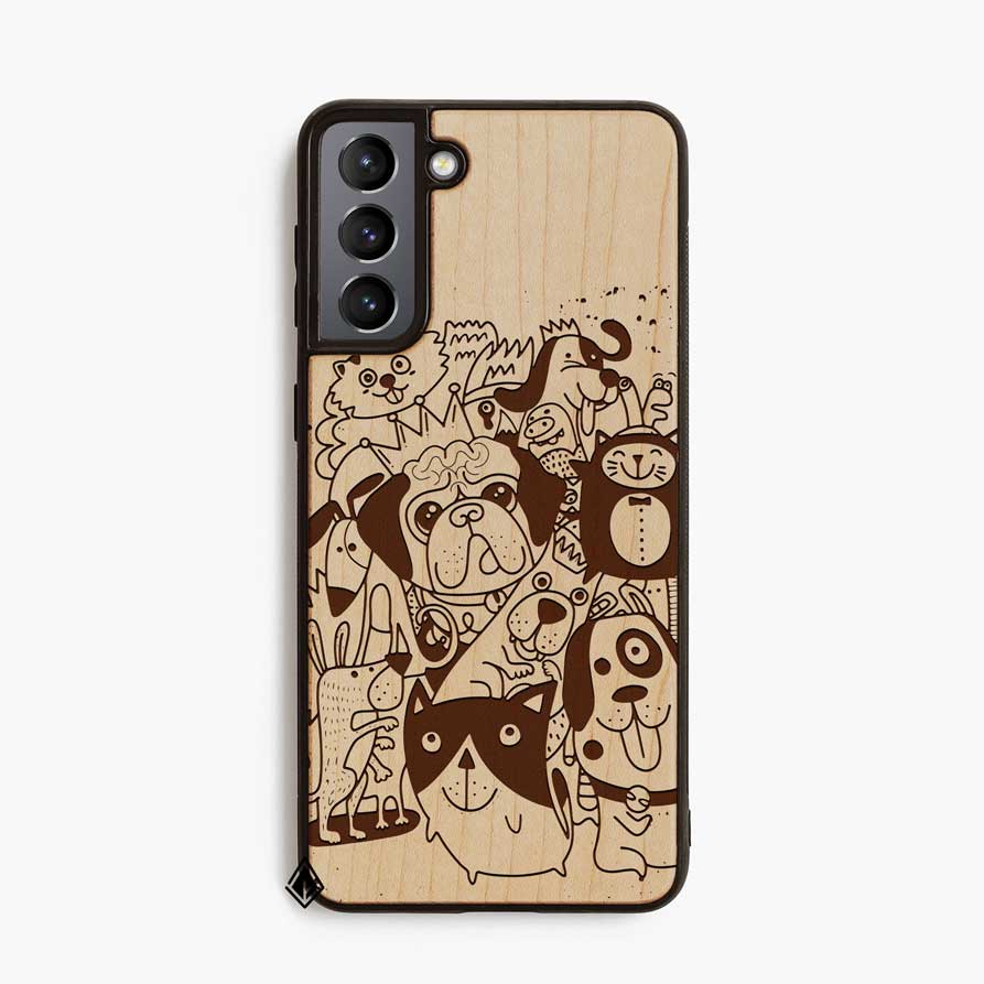 Samsung S21 Wooden Case