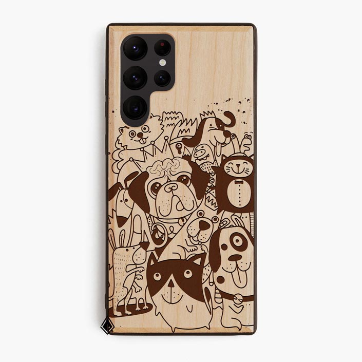 Samsung S22 Ultra Wooden Case