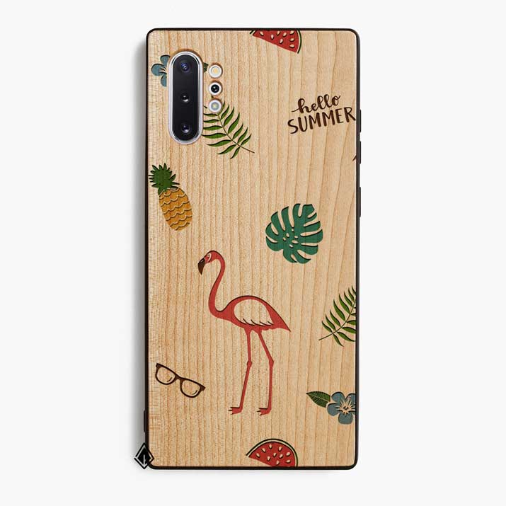 Samsung Note 10 Wooden Case