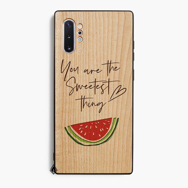 Samsung Note 10 Wooden Case