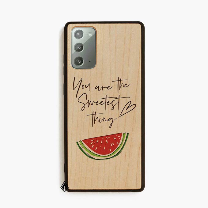 Samsung Note 20 Wooden Case