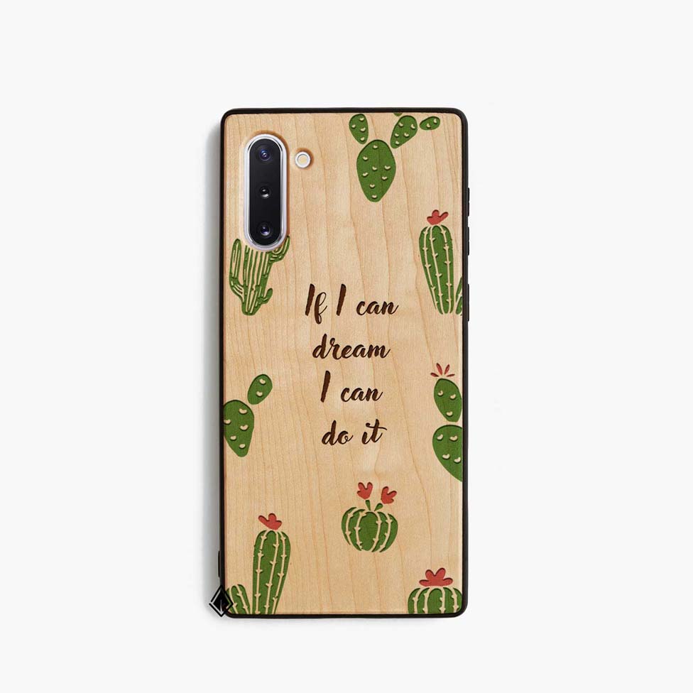 Samsung Note 10 Wooden Case