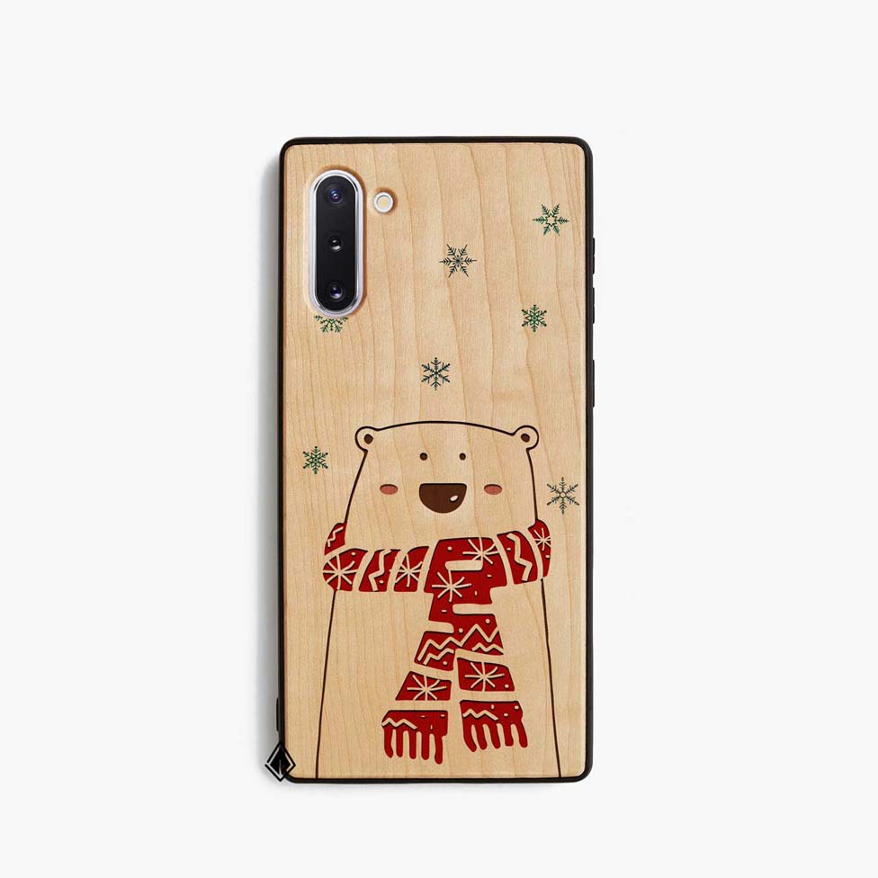 Samsung Note 10 Wooden Case