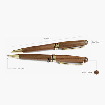 Walnut Wooden Pen | Ballpoint Pen