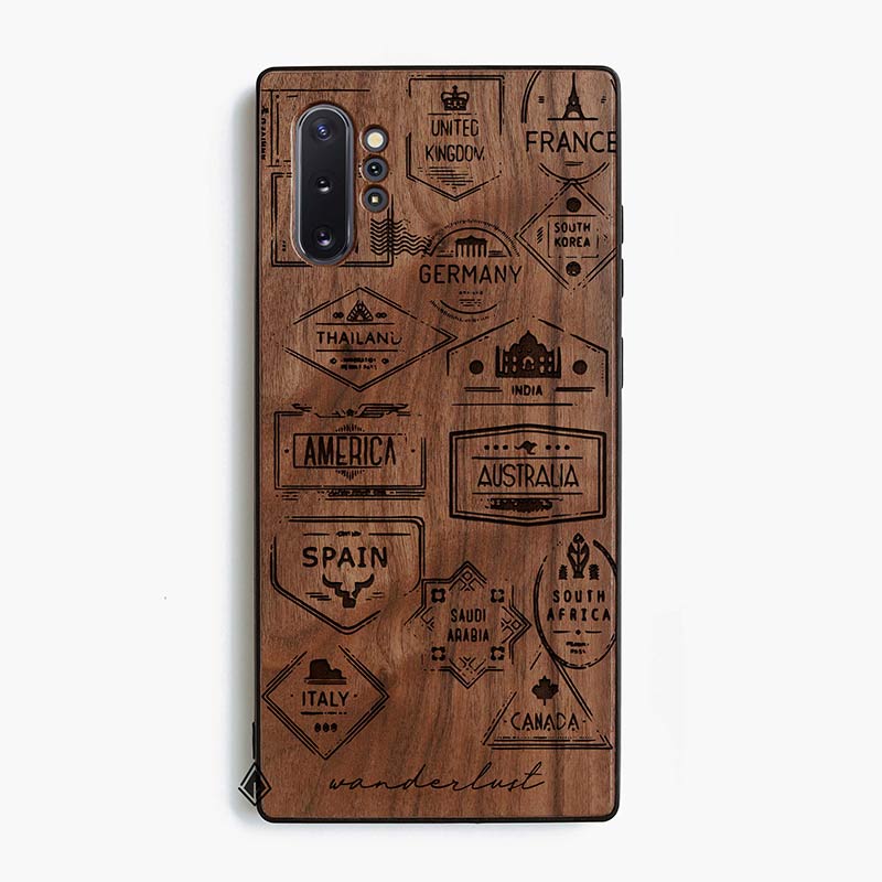 Samsung Note 10 Plus Wooden Case