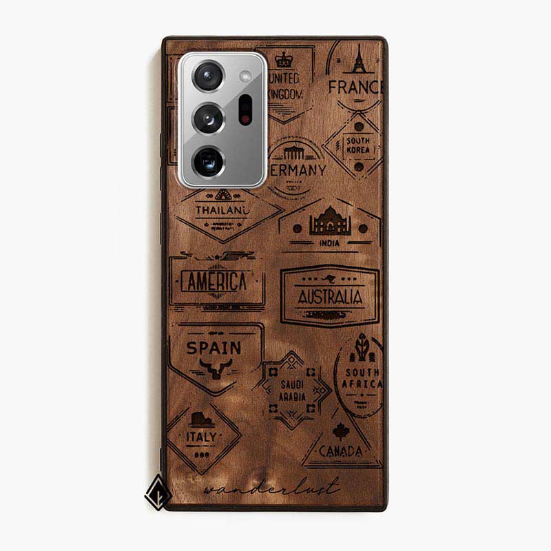 Samsung S20 Wooden Case