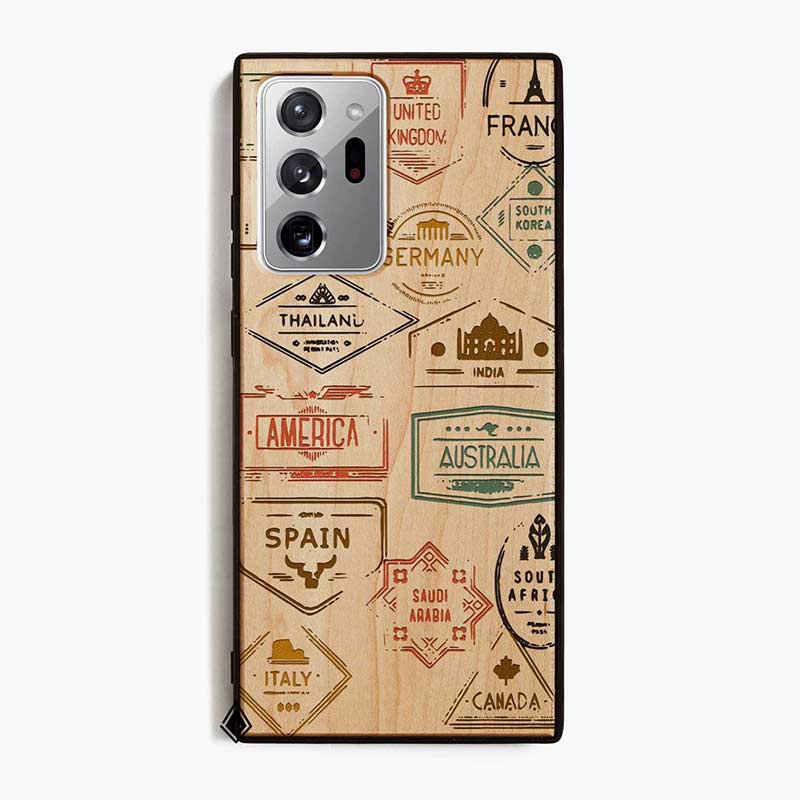 Samsung Note 20 Ultra Wooden Case