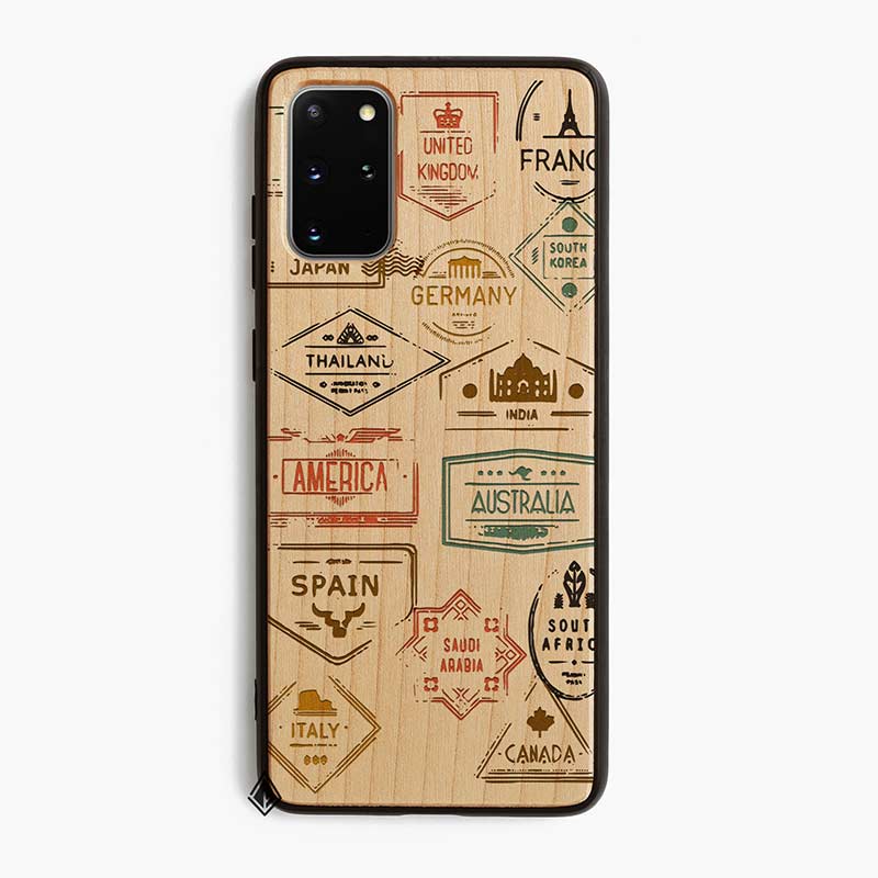 Samsung S20 Wooden Case