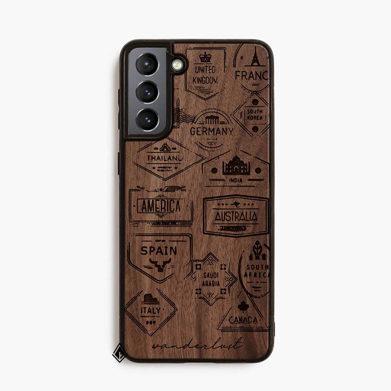 Samsung S21 Wooden Case