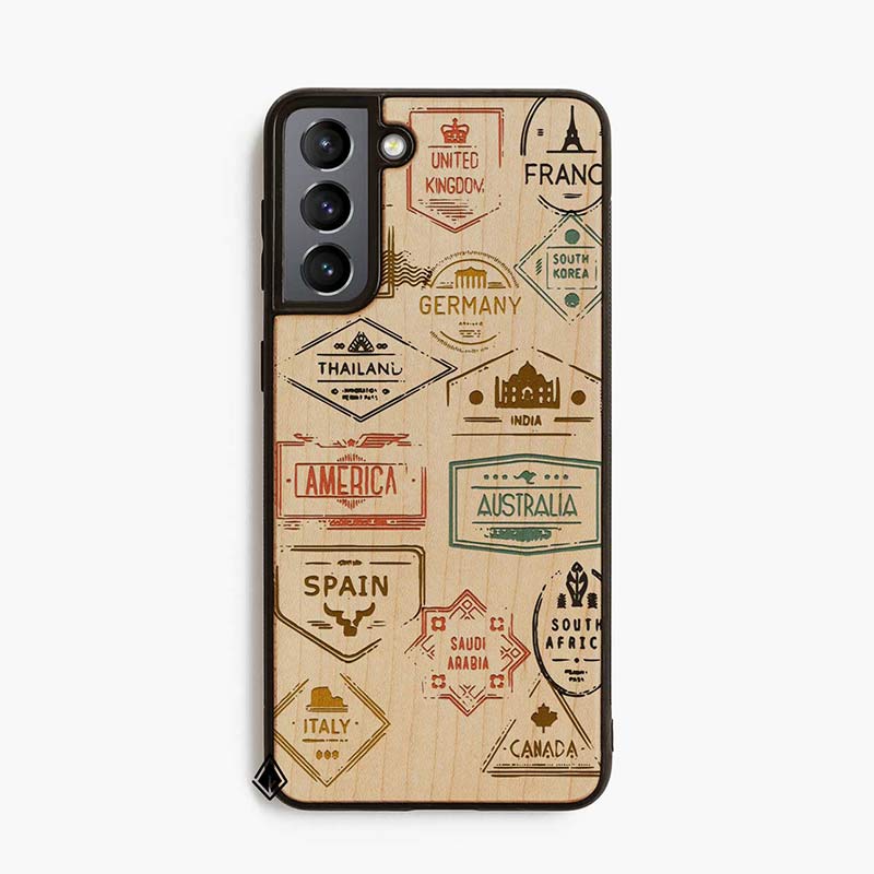 Samsung S21 Wooden Case