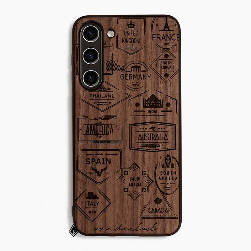 Samsung S23 Wooden Case