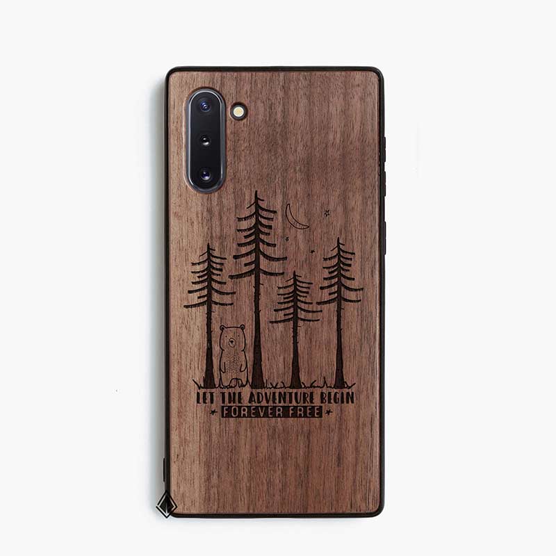 Samsung Note 10 Wooden Case