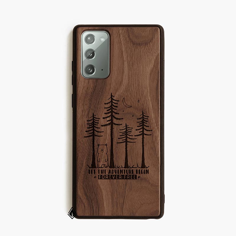 Samsung Note 20 Wooden Case