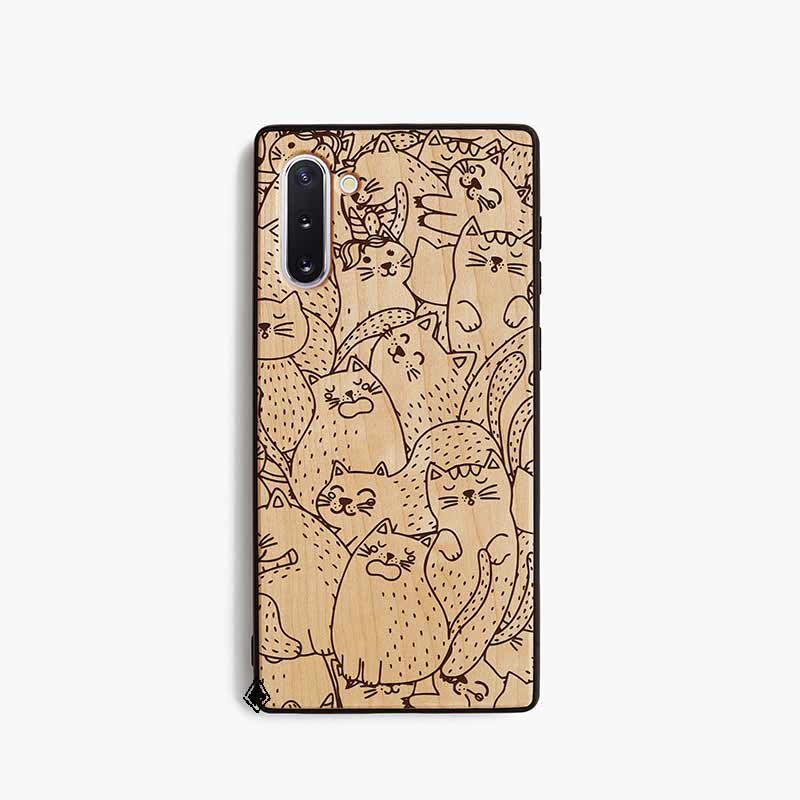 Samsung Note 10 Wooden Case