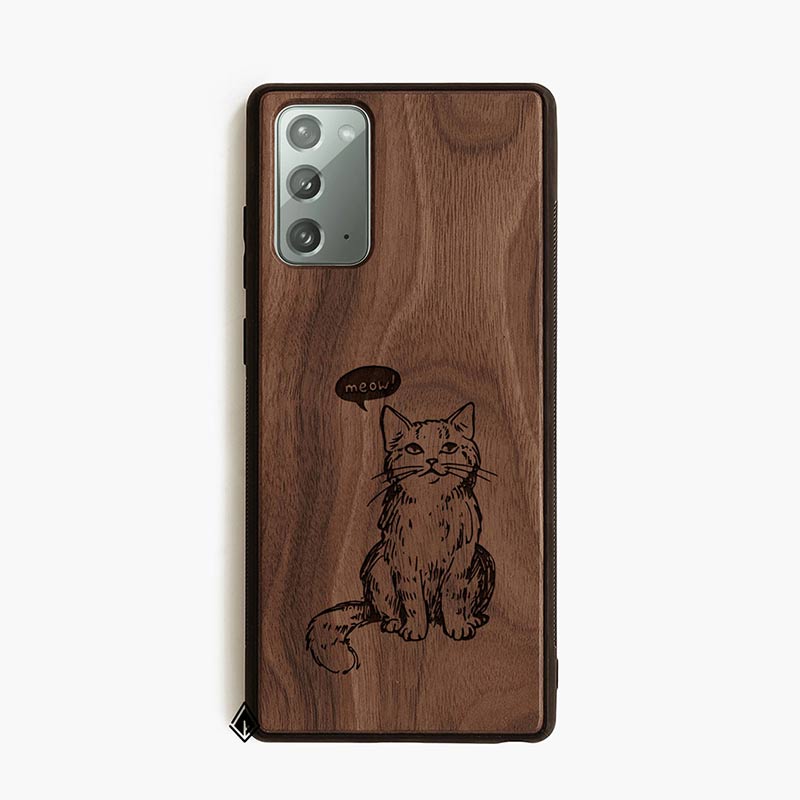 Samsung Note 20 Wooden Case