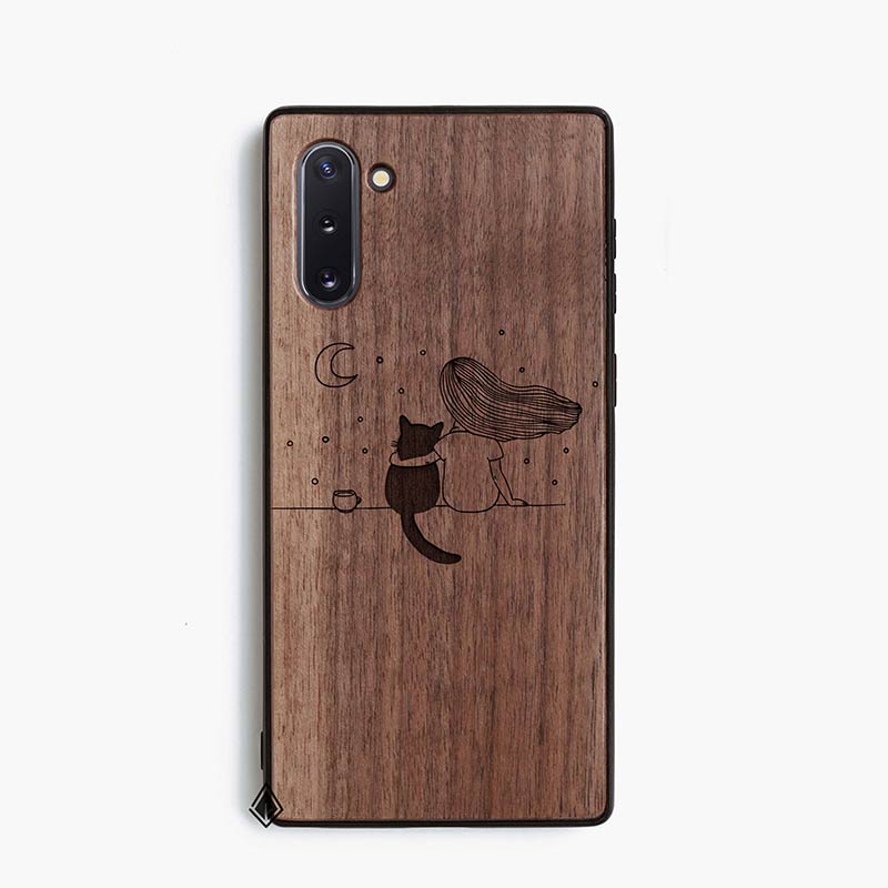 Samsung Note 10 Wooden Case