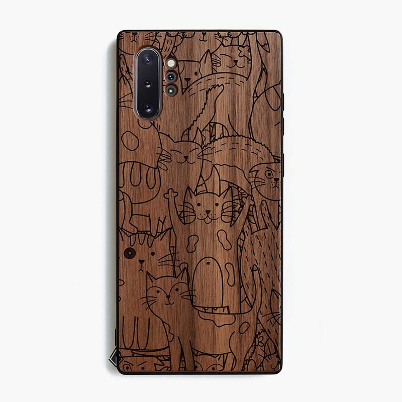 Samsung Note 10 Plus Wooden Case