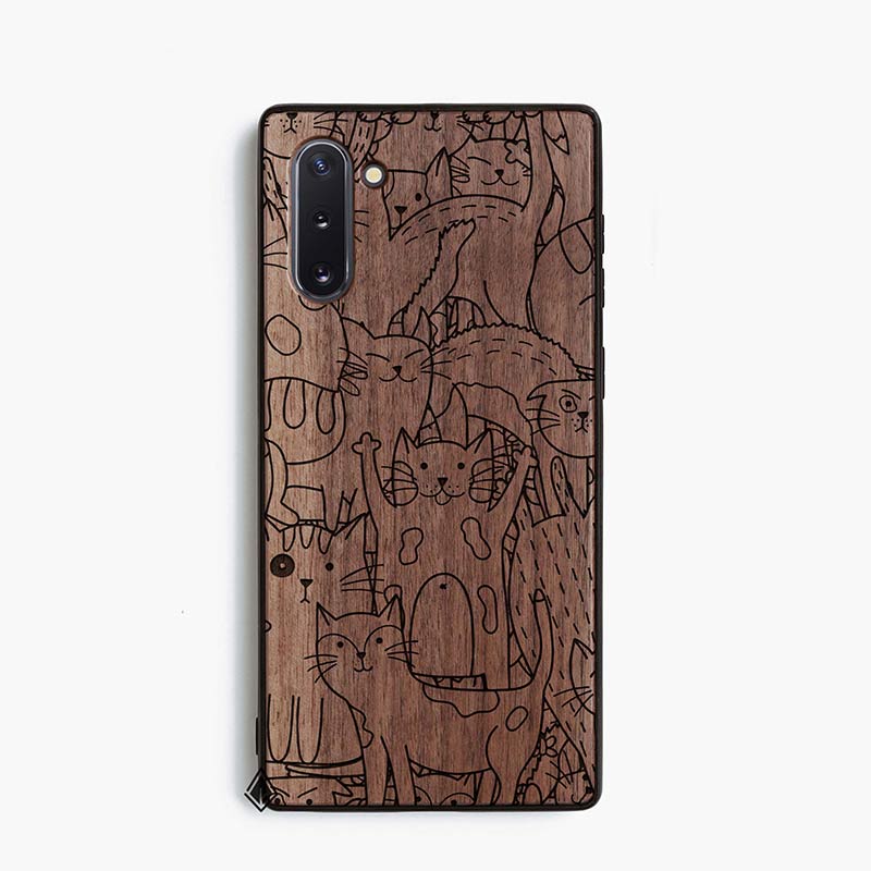 Samsung Note 10 Wooden Case