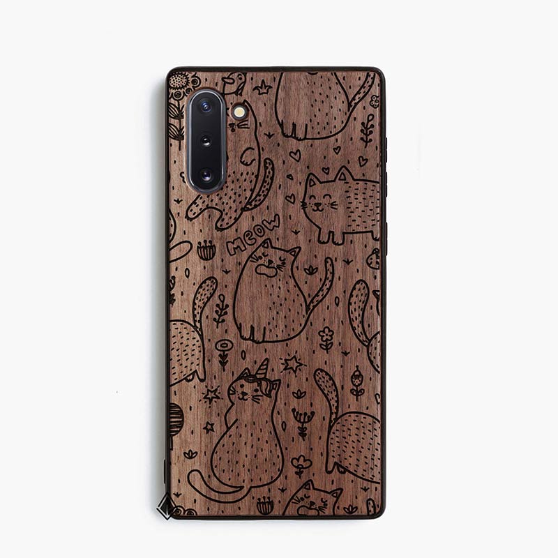 Samsung Note 10 Wooden Case