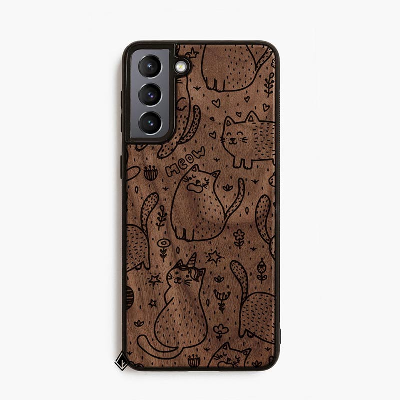 Samsung S21 Wooden Case