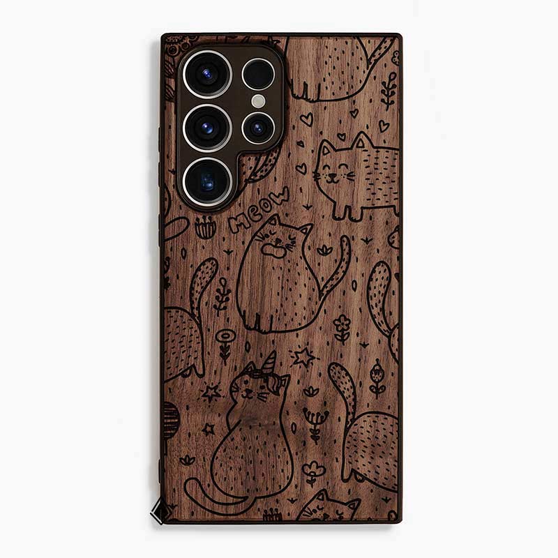 Samsung S23 Wooden Case