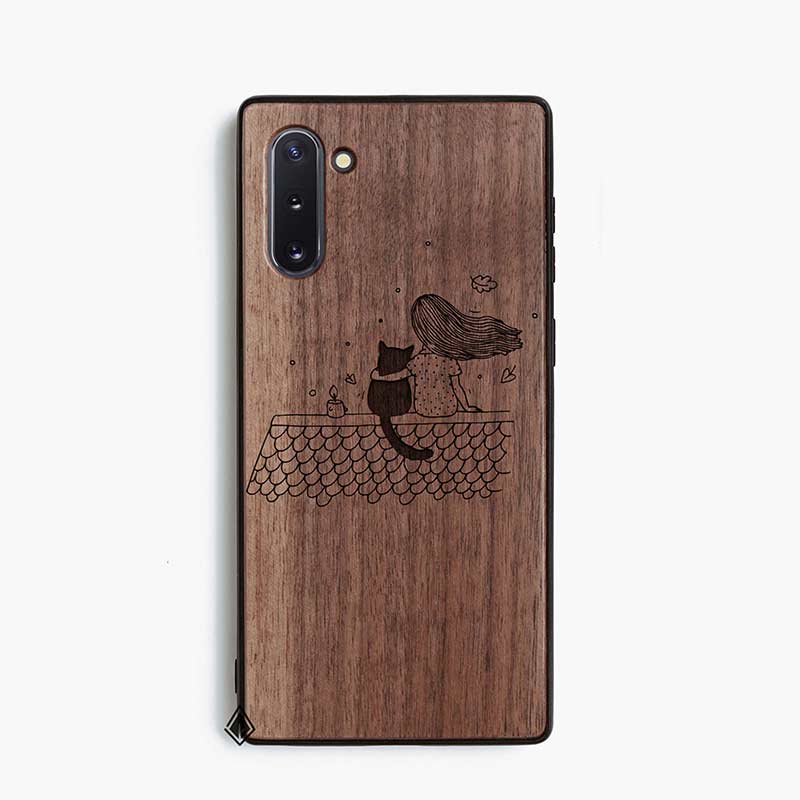 Samsung Note 10 Wooden Case