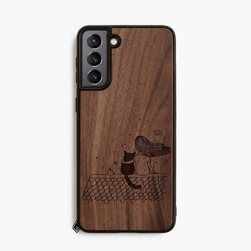 Samsung S21 Wooden Case