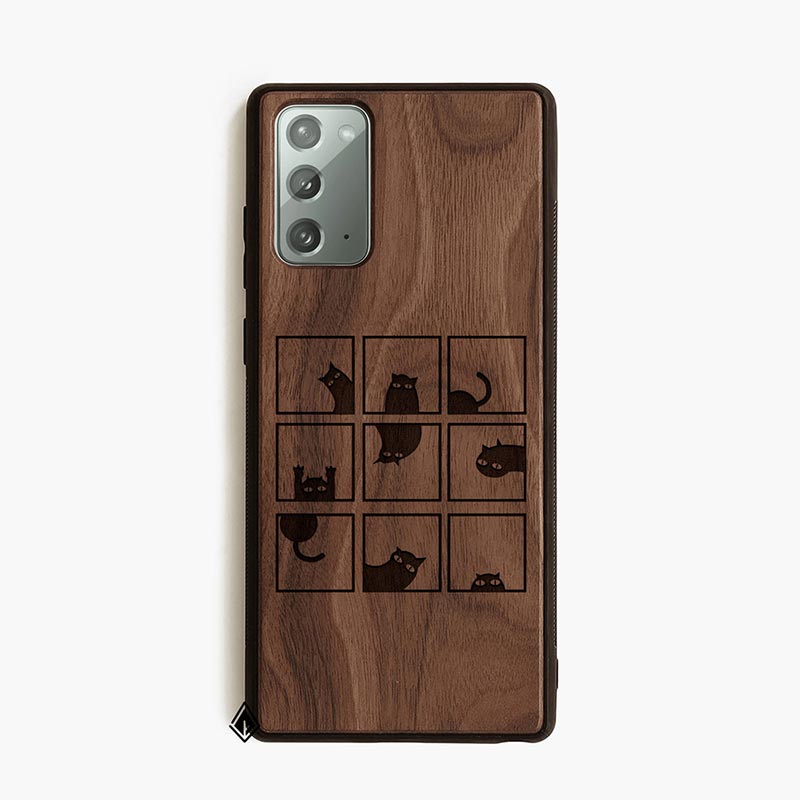 Samsung Note 20 Wooden Case