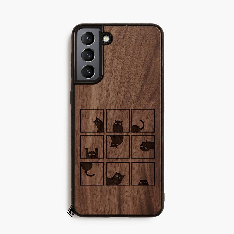 Samsung S21 Wooden Case